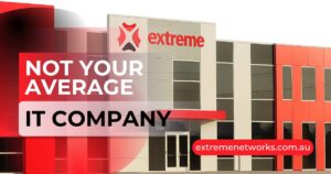 Extreme Networks office building exterior in Carrum Downs