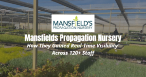 Custom sales system interface managing orders and customer data for a wholesale nursery operation in Australia