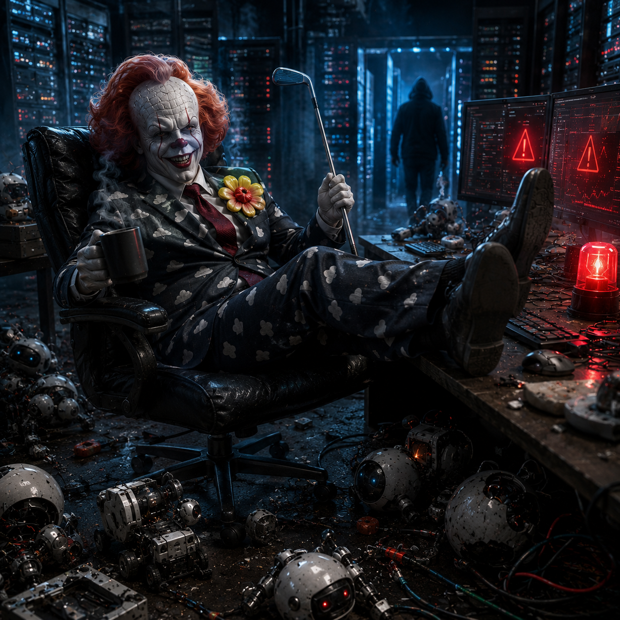 The  IT Just Takes Care of Itself  Clown