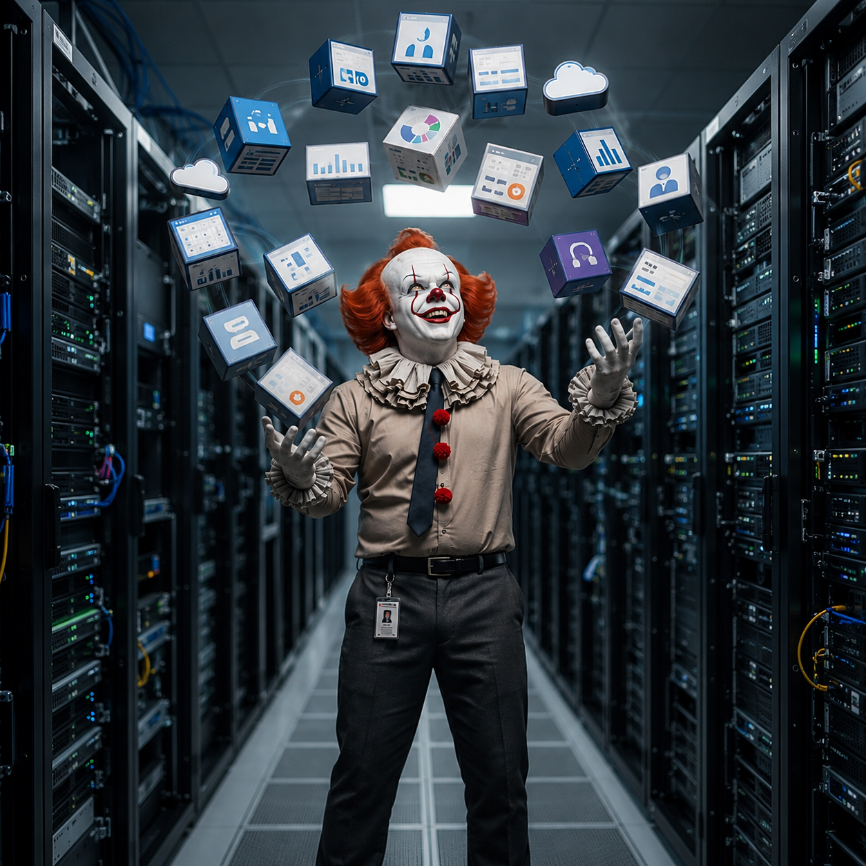 The SAAS & Cloud Sprawl Clown